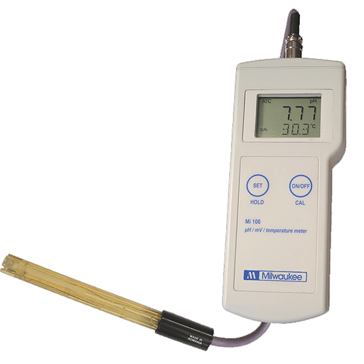 Máy đo pH/mV/Nhiệt độ Milwaukee Mi106 Máy đo pH/mV/Nhiệt độ Milwaukee Mi106