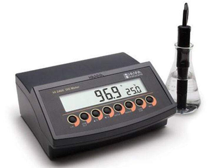 Máy đo DO để bàn Hanna HI2400-02 Máy đo DO để bàn Hanna HI2400-02