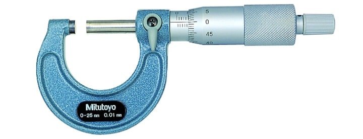 Panme đo ngoài cơ khí Mitutoyo 103-137 thiết kế nhỏ gọn, phù hợp trong nhiều môi trường khác nhau.