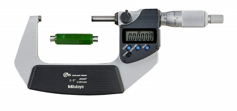 Panme đo ngoài điện tử Mitutoyo 293-332-30 đạt tiêu chuẩn về chống bụi, chống nước IP5 Panme đo ngoài điện tử Mitutoyo 293-332-30 đạt tiêu chuẩn về chống bụi, chống nước IP5