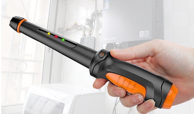 Bút phát hiện khí Gas X10 thiết kế nhỏ gọn, dễ dàng cầm tay Bút phát hiện khí Gas X10 thiết kế nhỏ gọn, dễ dàng cầm tay
