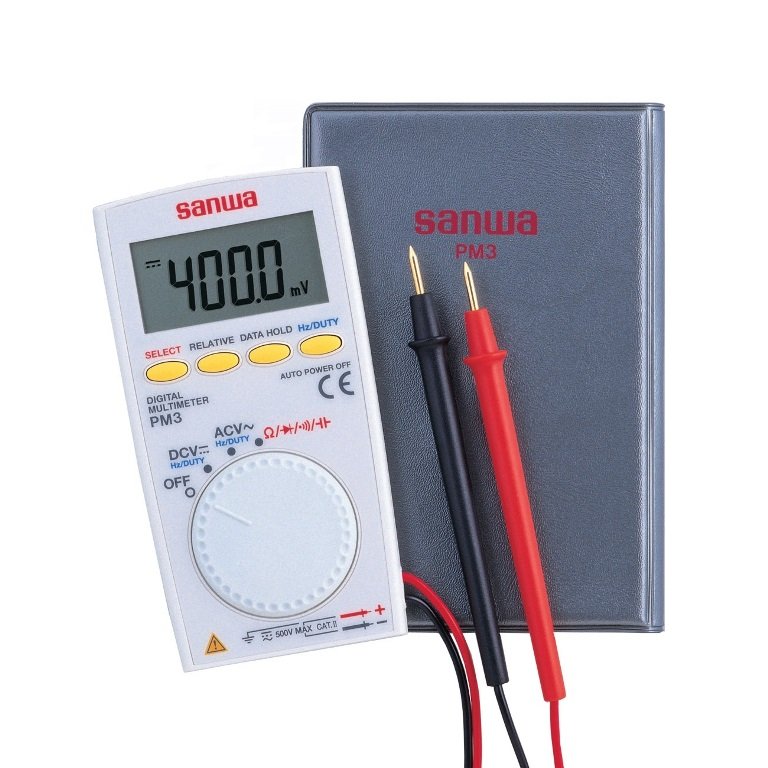 Đồng hồ vạn năng bỏ túi Sanwa PM3