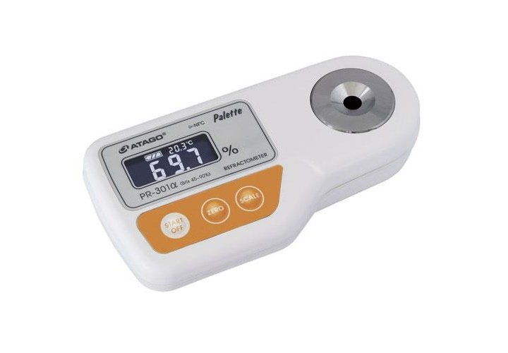 Khúc xạ kế đo độ ngọt hiện số PR-301a (alpha) Atago Khúc xạ kế đo độ ngọt hiện số PR-301a (alpha) Atago