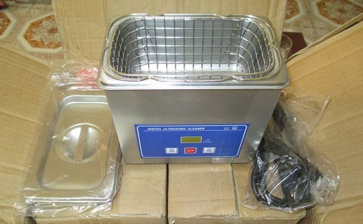 Bể rửa siêu âm kỹ thuật số 0,6L PS-06A Bể rửa siêu âm kỹ thuật số 0,6L PS-06A