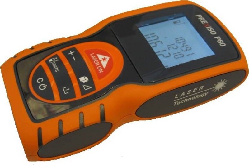 Máy đo khoảng cách LASER PREXISO P80 hiển thị và đọc chính xác khoảng cách của các đối tượng từ ống kính của nó trong phạm vi dưới 80m. Máy đo khoảng cách LASER PREXISO P80 hiển thị và đọc chính xác khoảng cách của các đối tượng từ ống kính của nó trong phạm vi dưới 80m.