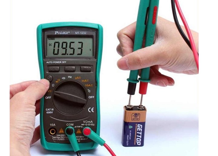 Đồng hồ đo điện tử Proskit MT-1232 thiết kế nhỏ gọn với đầy đủ chức năng Đồng hồ đo điện tử Proskit MT-1232 thiết kế nhỏ gọn với đầy đủ chức năng