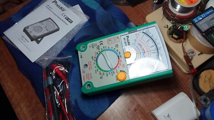 Đồng hồ vạn năng Proskit MT-2017 N tích hợp nhiều tính năng hiện đại