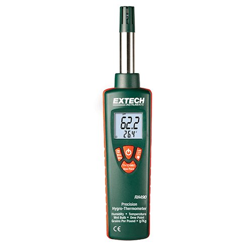 Máy đo nhiệt độ độ ẩm môi trường Extech RH490