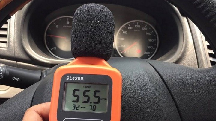 Thiết bị đo độ ồn SL4200 được sử dụng trong kiểm định chất lượng cách âm của cửa kính ô tô Thiết bị đo độ ồn SL4200 được sử dụng trong kiểm định chất lượng cách âm của cửa kính ô tô