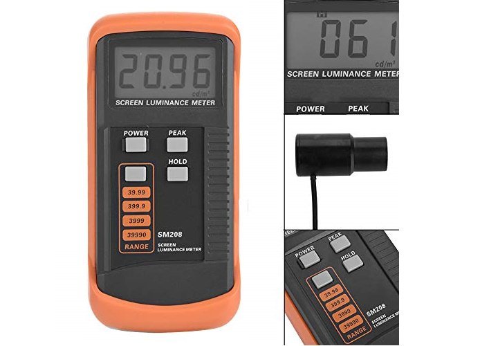 Máy đo độ sáng màn hình SM208 Máy đo độ sáng màn hình SM208