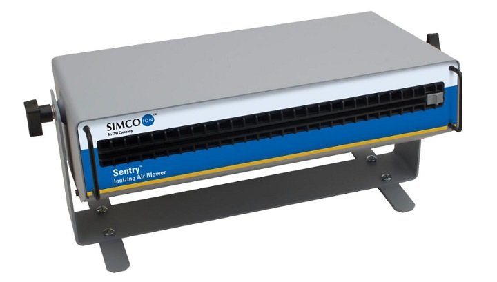 Thiết bị thổi ion Sentry Simco thiết kế nhỏ gọn, sử dụng nhiều trong khử tĩnh điện ở môi trường công nghiệp