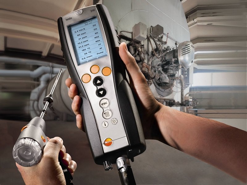 Máy đo khi thải Testo 340 Máy đo khi thải Testo 340