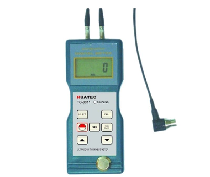 Máy đo độ dày TG-8811 hoạt động dựa trên nguyên tắc siêu âm, nó cho phạm vi đo từ 1.5 – 200mm Máy đo độ dày TG-8811 hoạt động dựa trên nguyên tắc siêu âm, nó cho phạm vi đo từ 1.5 – 200mm