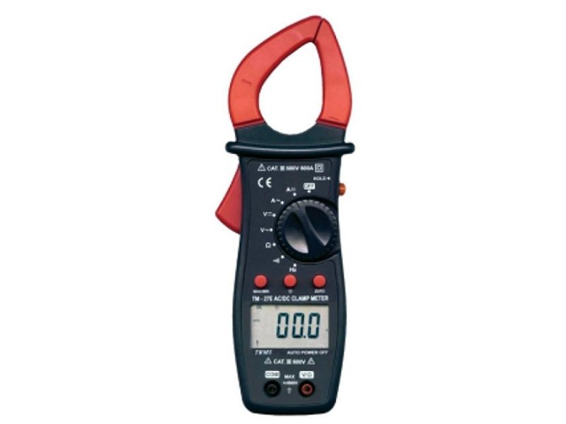 Tenmars TM-27E có khả năng đo dòng điện AC từ 0,1A tới 600A, điện áp AC từ 0,1mV đến 600V Tenmars TM-27E có khả năng đo dòng điện AC từ 0,1A tới 600A, điện áp AC từ 0,1mV đến 600V