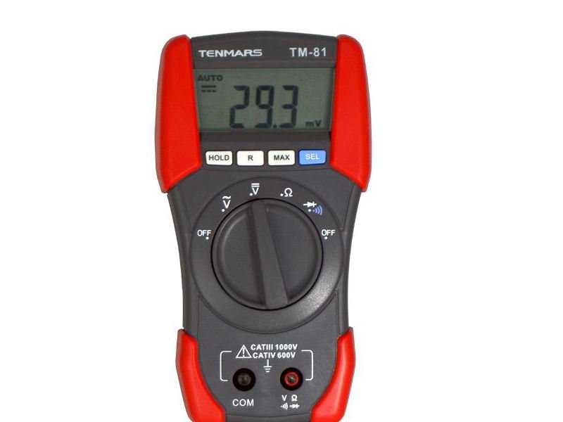 Đồng hồ vạn năng Tenmars TM-81 được thiết kế với vóc dáng hoàn toàn hiện đại. Đồng hồ vạn năng Tenmars TM-81 được thiết kế với vóc dáng hoàn toàn hiện đại.