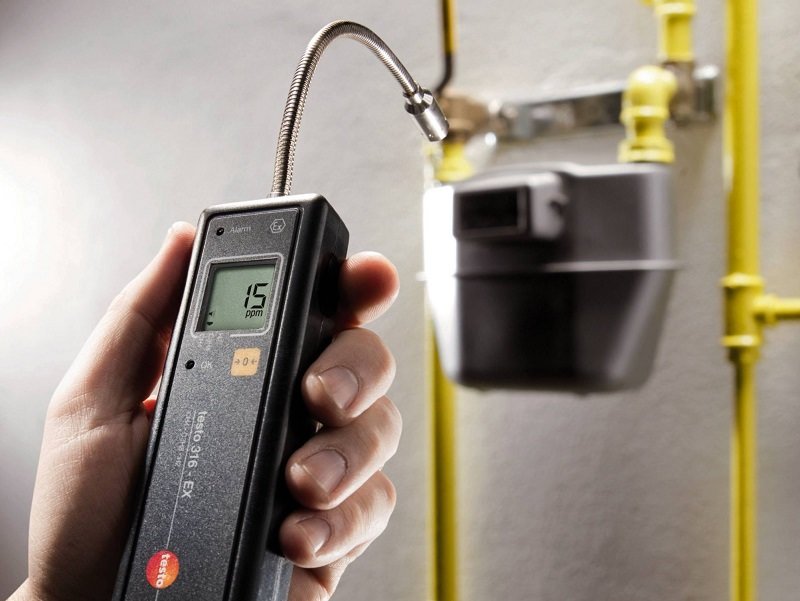 Máy pháy hiện rò khí Gas Testo 316-EX Máy pháy hiện rò khí Gas Testo 316-EX