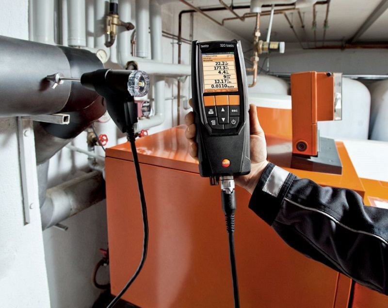 Máy đo khí thải Testo 320B Máy đo khí thải Testo 320B