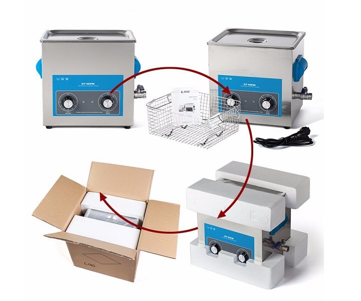 Bể rửa siêu âm 9L VGT-1990QT Bể rửa siêu âm 9L VGT-1990QT