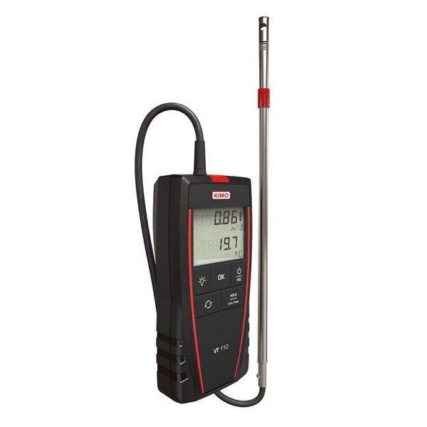 Máy đo tốc độ lưu lượng gió Kimo VT115