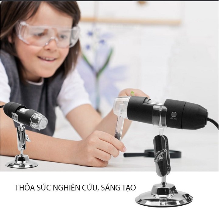Kính hiển vi điện tử YPC-X02 được dùng trong học tập, nghiên cứu