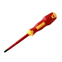 Tuốc nơ vít dẹp cách điện 2.5 x 75mm SATA 61321