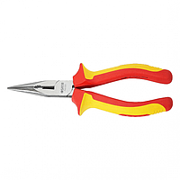 Kìm cách điện mỏ nhọn SATA 70132 (8 inch, ø1.6mm, 1000V)