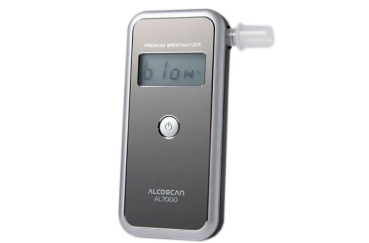 Máy đo nồng độ cồn trong hơi thở Sentech AL7000 màn hình LCD hiển thị số Máy đo nồng độ cồn trong hơi thở Sentech AL7000 màn hình LCD hiển thị số