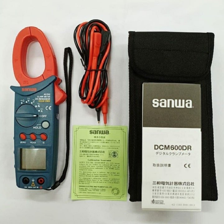 Chọn mua ampe kìm Sanwa DCM600DR chính hãng từ Máy đo chuyên dụng