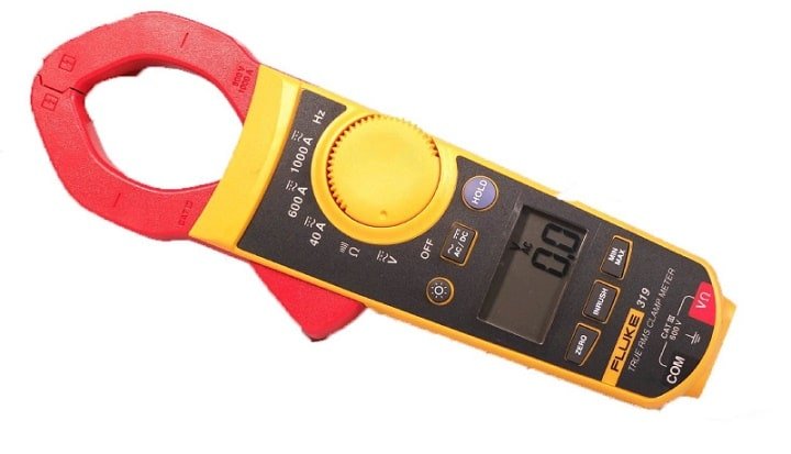Ampe kìm Fluke 319 kiểu dáng mỏng, nhẹ, dễ di động Ampe kìm Fluke 319 kiểu dáng mỏng, nhẹ, dễ di động