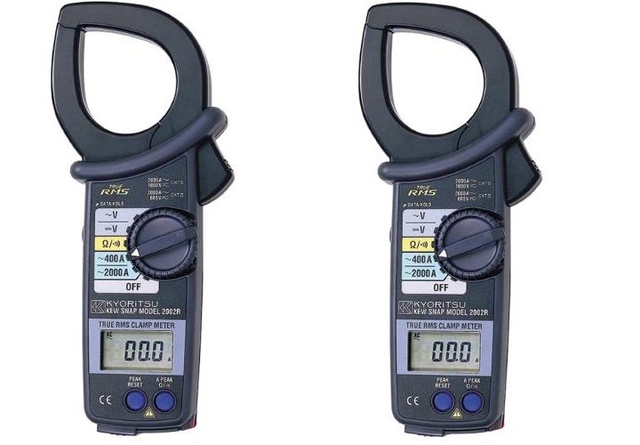 Ampe kìm Kyoritsu 2002R giúp đo dòng điện xoay chiều lên đến 2000A Ampe kìm Kyoritsu 2002R giúp đo dòng điện xoay chiều lên đến 2000A