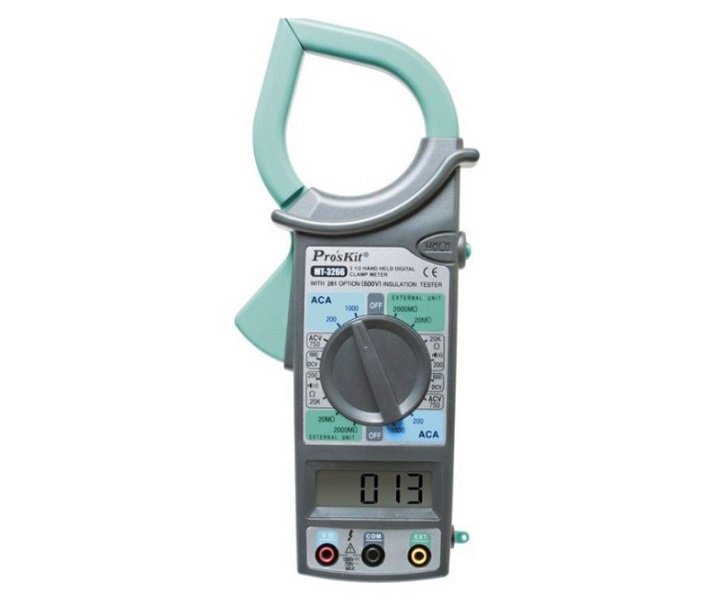 Ampe kìm Proskit 3266 dễ dàng sử dụng Ampe kìm Proskit 3266 dễ dàng sử dụng