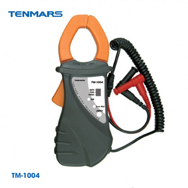 Tenmars TM – 1004 có dải đo dòng AC từ 0 tới 400A Tenmars TM – 1004 có dải đo dòng AC từ 0 tới 400A