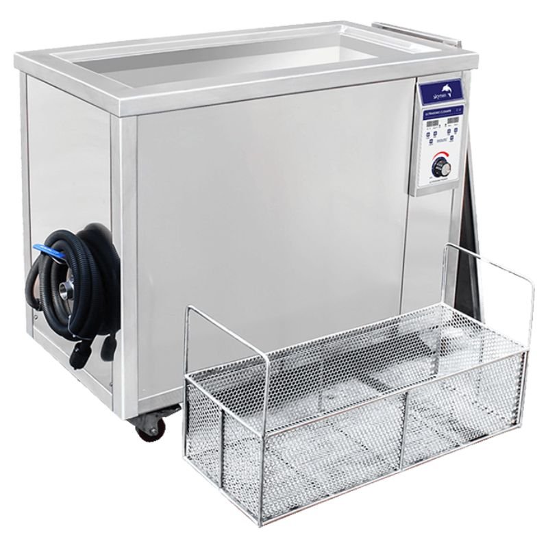 Máy rửa siêu âm công nghiệp Skymen JP-300ST phù hợp với xưởng cơ khí, cơ sở sửa chữa ô tô – xe máy