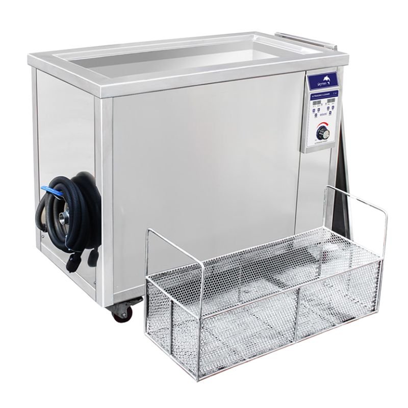 Bể rửa siêu âm Skymen JP-301ST được trang bị hệ thống 30 đầu phát siêu âm