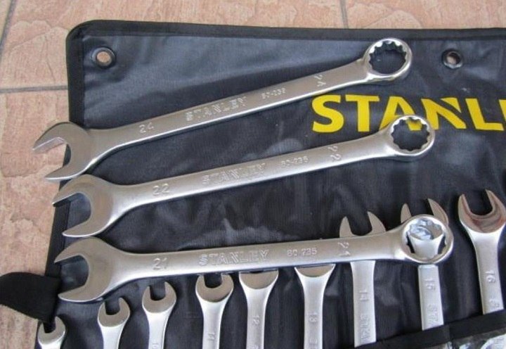 Bộ cờ lê vòng miệng 14 chi tiết Stanley STMT80946-8