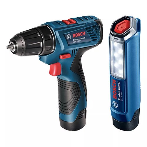 Bộ combo GSR 120-LI GLI 120-LI 2 pin 1.5 Ah 1 sạc