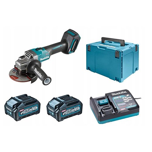 Máy mài góc dùng pin Makita GA005GM201 40V 125mm (công tắc trượt)