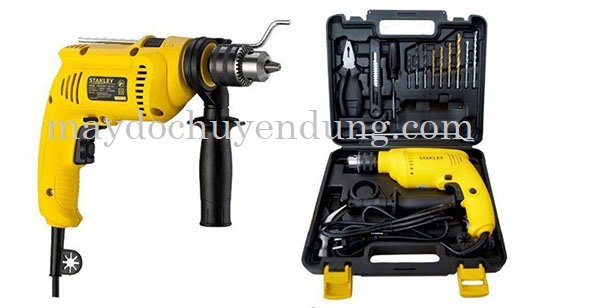 Bộ máy khoan 13 món Stanley SDH600KV Bộ máy khoan 13 món Stanley SDH600KV
