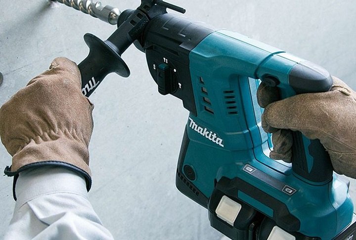 Sản phẩm máy khoan Makita DHR263 khoan 3 chức nắng Sản phẩm máy khoan Makita DHR263 khoan 3 chức năng