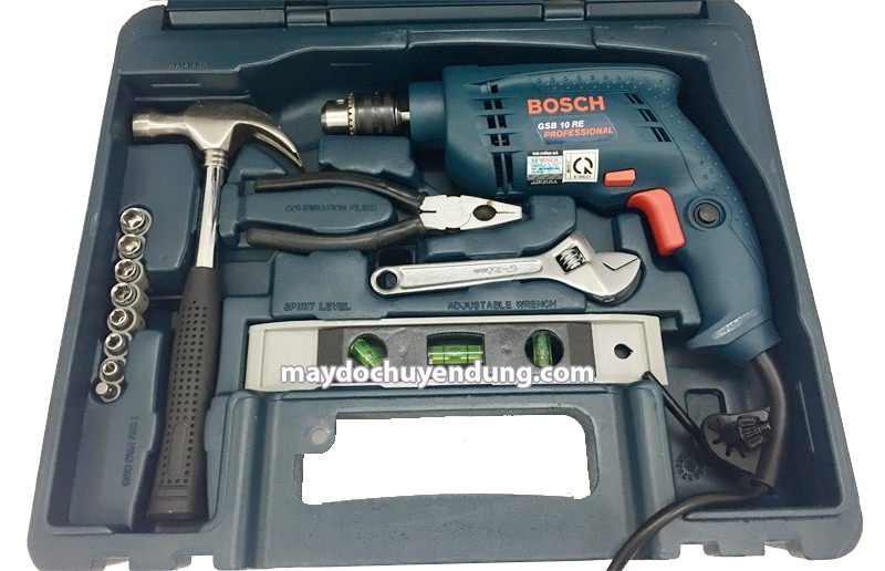 Hộp khoan Bosch GSB 10 RE SET 100 đa năng khi sử dụng Hộp khoan Bosch GSB 10 RE SET 100 đa năng khi sử dụng