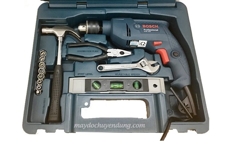 Phụ kiện của bộ khoan Bosch 100 món Phụ kiện của bộ khoan Bosch 100 món