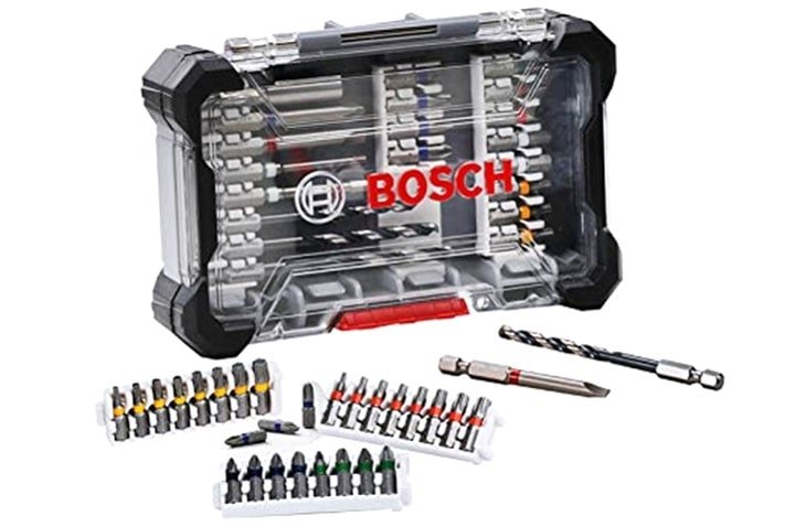 Bộ mũi khoan, vặn vít Pick & Click Bosch 2608522422