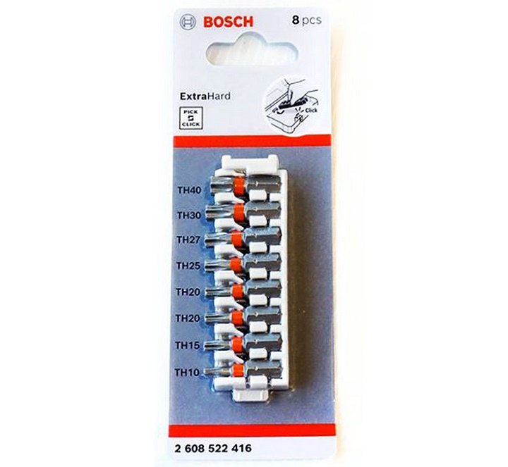 Bộ đầu vít bông Bosch extra hard 25mm Torx 2608522416 chất lượng Bộ đầu vít bông Bosch extra hard 25mm Torx 2608522416 chất lượng