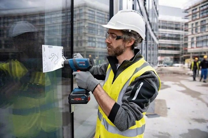 GHG 18V-50 (SOLO) có khả năng tăng nhiệt độ trong thời gian nhanh nhất trong các dòng máy khò của Bosch