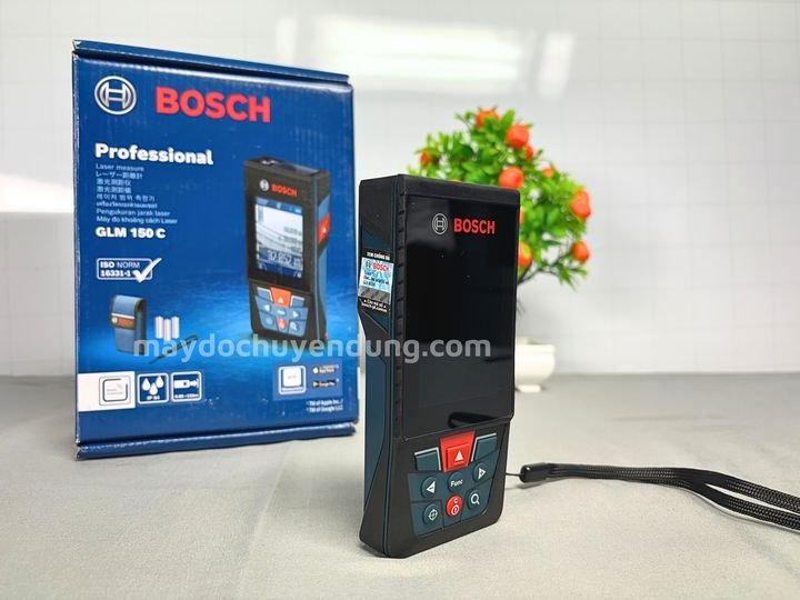 Máy đo khoảng cách Bosch GLM 150 C sở hữu nhiều ưu điểm vượt trội