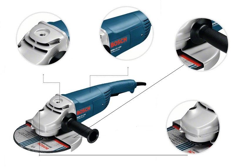 Máy mài góc Bosch GWS 2200-180
