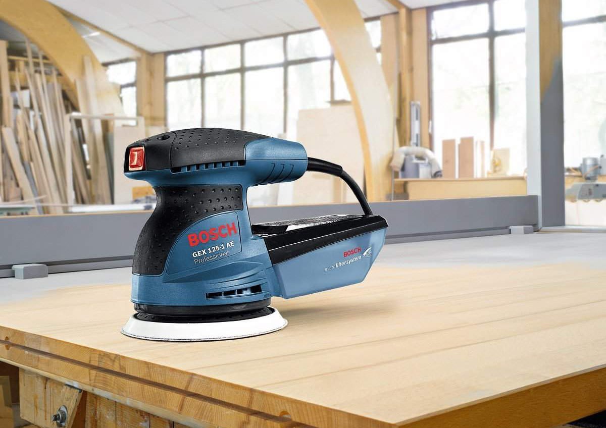 Máy chà lệch tâm Bosch GEX 125-1 AE