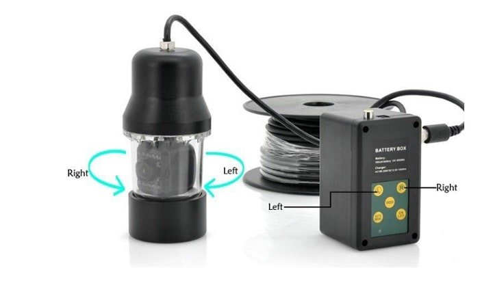 Camera quay quét dưới nước TP08 được thiết kế với nhiều phụ kiện Camera quay quét dưới nước TP08 được thiết kế với nhiều phụ kiện