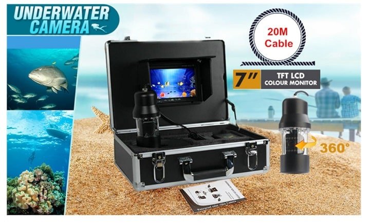 Camera quay quét dưới nước TP08 có góc nhìn 92 độ Camera quay quét dưới nước TP08 có góc nhìn 92 độ