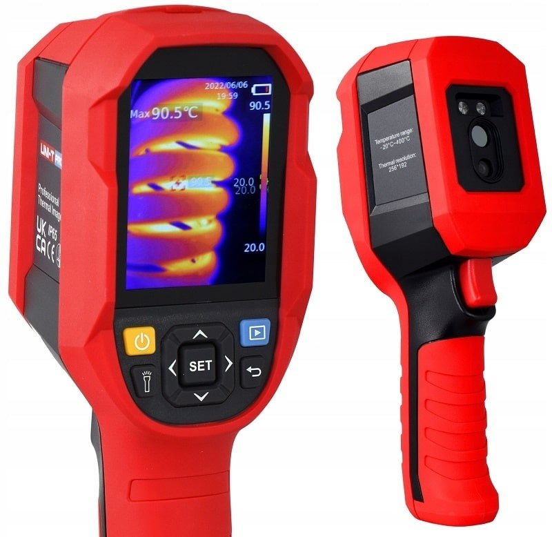 UNI-T UTi720A bền chắc, chống bụi nước tốt với IP65 UNI-T UTi720A bền chắc, chống bụi nước tốt với IP65